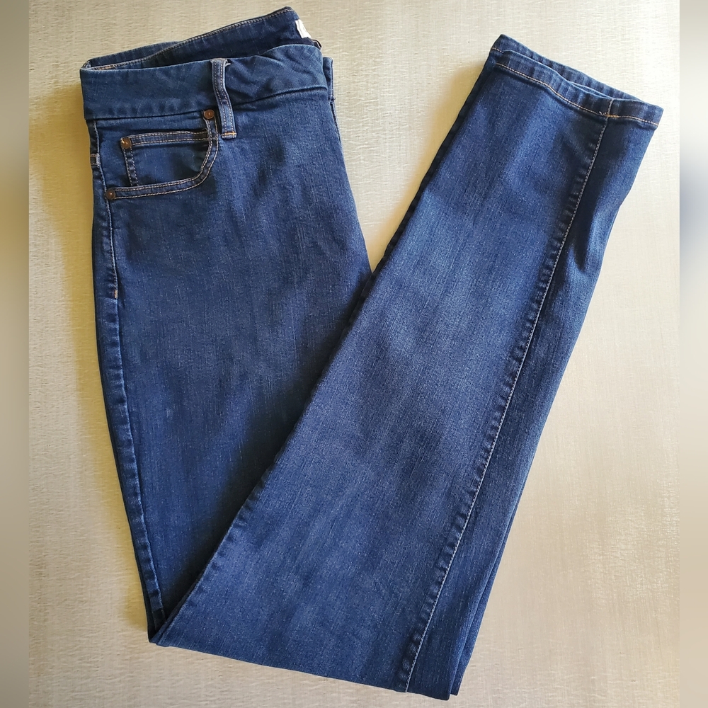 Coldwater Creek Deep Blue Skinny Jeans
